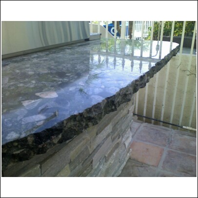 chiseled edge finish